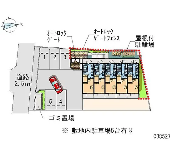 ★手数料０円★茨木市主原町　月極駐車場（LP）